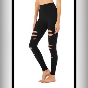 Alo ripped warrior leggings